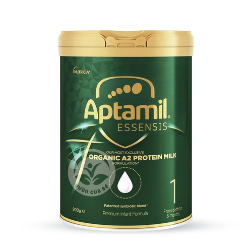 Sữa bột hữu cơ Aptamil Essensis Úc số 1 hộp 900g - Từ 0 -> 6 tháng